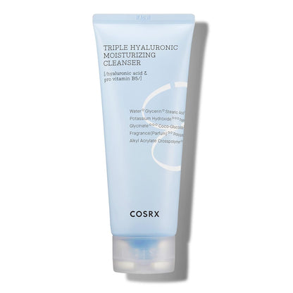 COSRX Hydrium Triple Hyaluronic Moisturizing Cleanser 5.07 fl.oz / 150ml