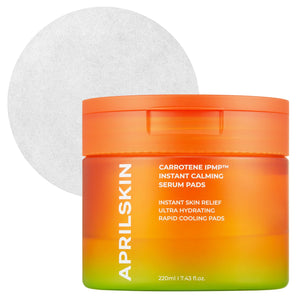 APRILSKIN Carrotene IPMP™ Instant Calming Serum Toner Pads