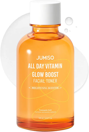 JUMISO All Day Vitamin Glow Boost Facial Toner (4.22 Fl.Oz/ 125ml)