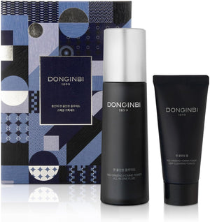 Donginbi Red Ginseng Homme All-in-One Special Set Gift (Essence 4.06 floz + Face Wash Foam)