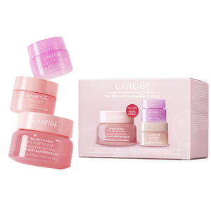 LANEIGE Eye & Lip Sleeping Mask Trio Plump+Hydrate Set